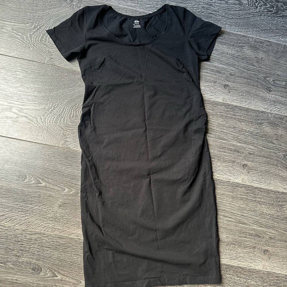 H&M Maternity Black Bodycon Dress
